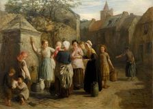 The Village Well, 1871. Creator: Hugh Cameron