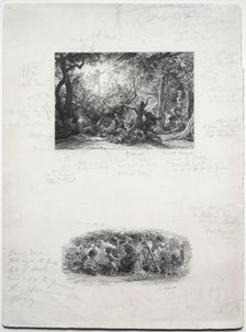 The Vine, 1852. Creator: Samuel Palmer (British, 1805-1881)
