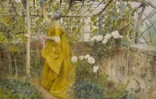 The Vine, 1884. Creator: Carl Larsson