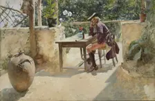 The Vine, 1884. Creator: Carl Larsson