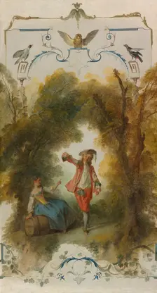 The Vineyard, c. 1723-1727. Creator: Nicolas Lancret (French, 1690-1743)