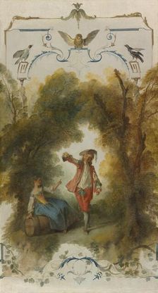 The Vineyard, c. 1723-1727. Creator: Nicolas Lancret (French, 1690-1743)