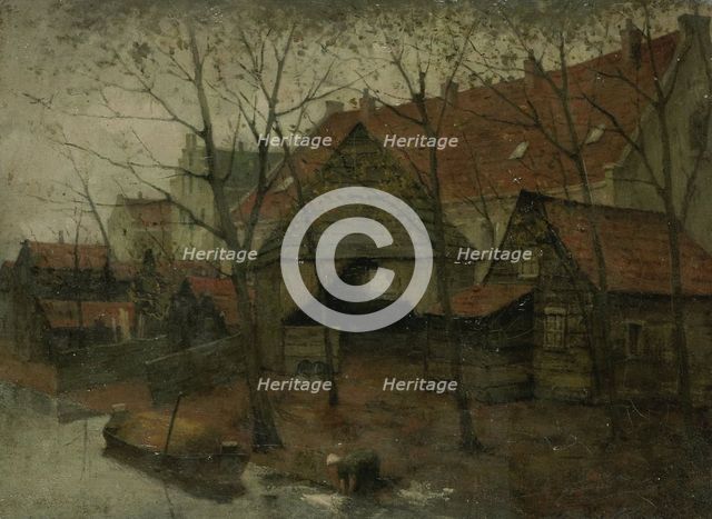 The Vinkenbuurt near Amsterdam, 1885-1900. Creator: Johann Eduard Karsen.