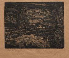 The Vintages!: Place of Devestation, 1894. Creator: Henri de Groux (Belgian, 1867-1930)