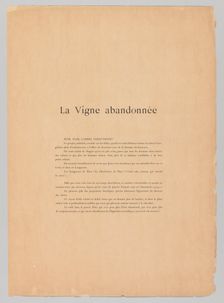 The Vintages: The Vintages!, 1894. Creator: Henri de Groux (Belgian, 1867-1930); L'Estampe Originale