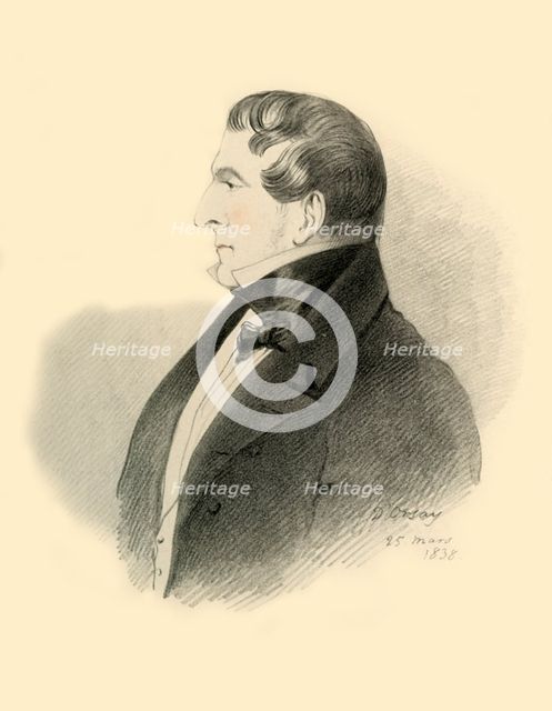 'The Viscount Allen', 1838. Creator: Richard James Lane.