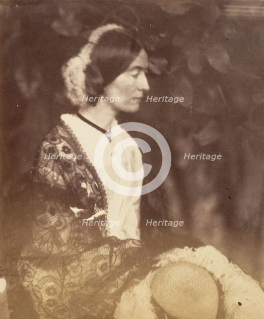 [The Viscountess Canning, Barrackpore], 1858. Creator: John Constantine Stanley.