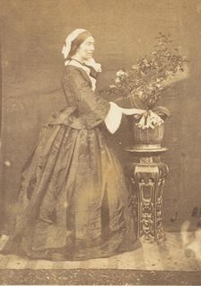 [The Viscountess Canning, Barrackpore], 1858. Creator: John Constantine Stanley