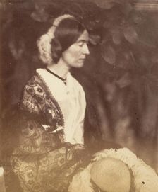 [The Viscountess Canning, Barrackpore], 1858. Creator: John Constantine Stanley