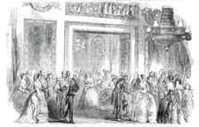 The Viscountess Palmerston's Assembly - The Saloon, 1850. Creator: Unknown