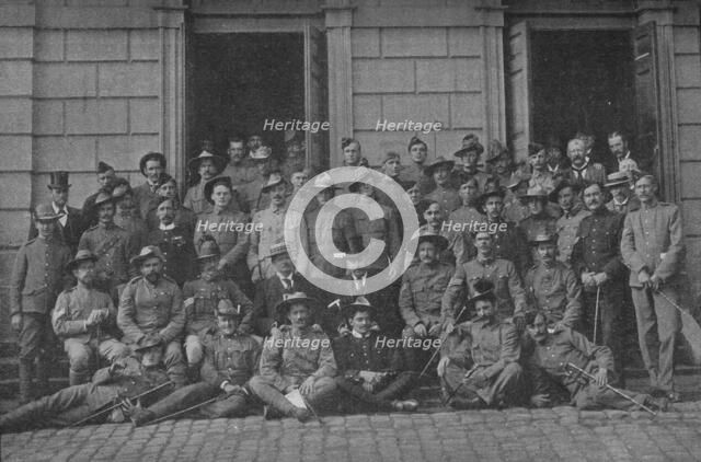 'The Visit of the Colonials to Windsor', 1902. Artists: Unknown, James Russell & Sons.