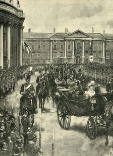 The Visit of the Duke and Duchess of York to Dublin 1897, (c1900). Creator: W.D.