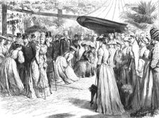 The Visit of the German Emperor - The Garden Party given at Marlborough House 1891. Creator: G Durand