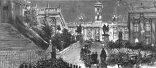 'The Visit of the German Emperor to Rome; The arrival at the Capital 1888. Creator: Unknown