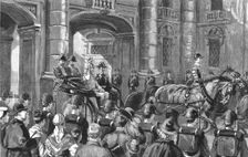 'The Visit of the German Emperor to Rome; The Emperor and Prince Henry leaving the Vatican after th Creator: Unknown