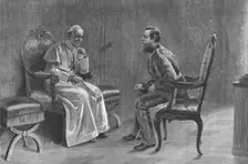 'The Visit of the German Emperor, Frederick to Rome 1883; from a picture presented to the German Em Creator: Unknown