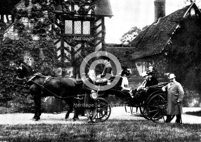 The Visit of the Prince and Princess of Wales to Wantage, 1898. Creator: Tom Reveley.