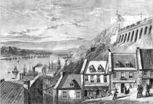 The Visit of the Prince of Wales to Canada - the Citadel of Quebec, from Prescott Gate...., 1860. Creator: Richard Principal Leitch