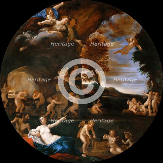 The Visit of Venus to Vulcan (Summer), 1616-1617.