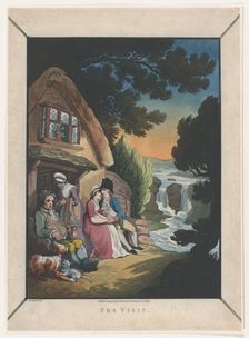 The Visit, August 1, 1799., August 1, 1799. Creator: Thomas Rowlandson