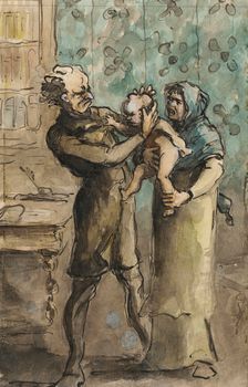 The Visit to the Phrenologist, between 1871 and 1879. Creator: Cham