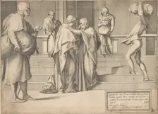 The Visitation, 1561. Creator: Attributed to Enea Vico