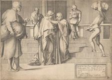 The Visitation, 1561. Creator: Attributed to Enea Vico