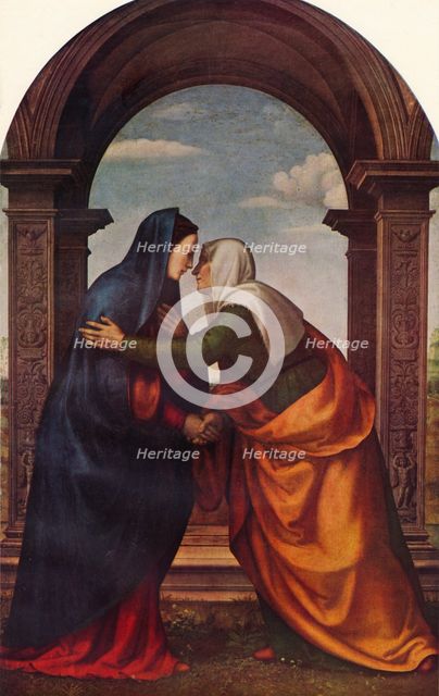 The Visitation, 1503, (1938). Artist: Mariotto di Bigio di Bindo Albertinelli