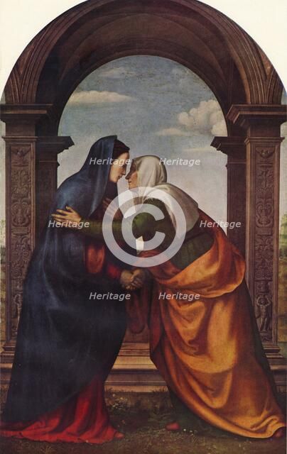The Visitation, 1503, (1938). Artist: Mariotto di Bigio di Bindo Albertinelli
