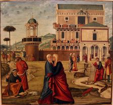 The Visitation, 1504-1508. Creator: Carpaccio; Vittore (1460-1526)