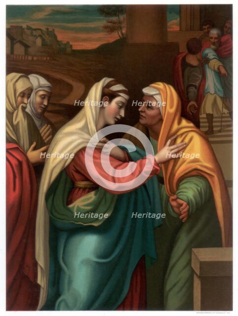 The Visitation, 1518-1519 (1870). Artist: Franz Kellerhoven