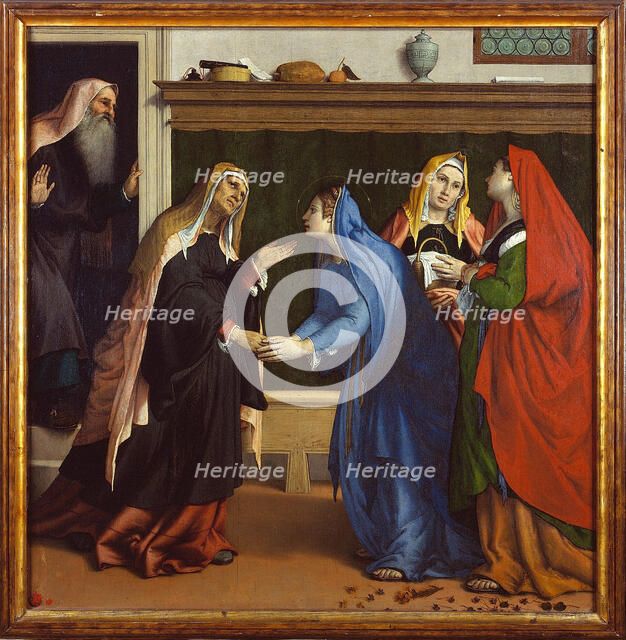 The Visitation, 1532. Creator: Lotto, Lorenzo (1480-1556).