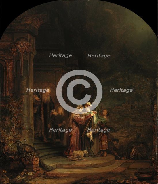 The Visitation, 1640. Artist: Rembrandt van Rhijn (1606-1669)