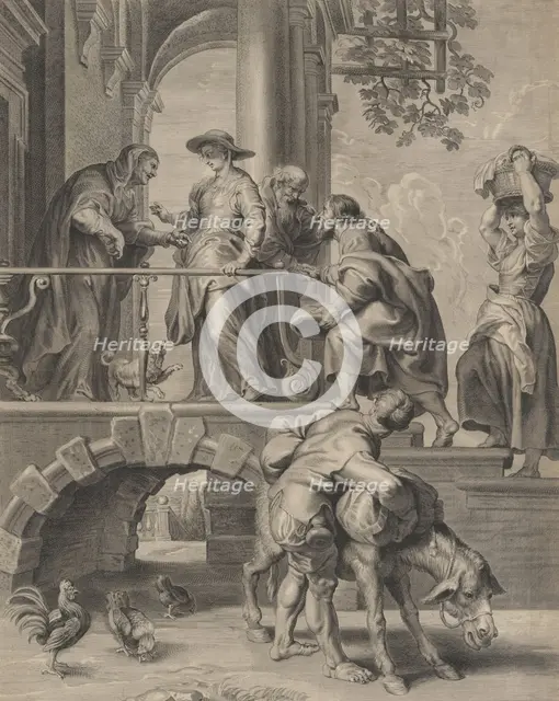 The Visitation, 1625-74. Creator: Pieter de Jode II.