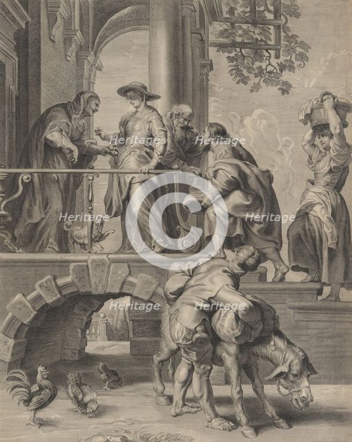 The Visitation, 1625-74. Creator: Pieter de Jode II.