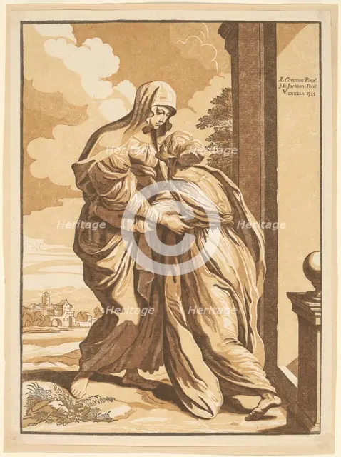 The Visitation, 1735. Creator: John Baptist Jackson.