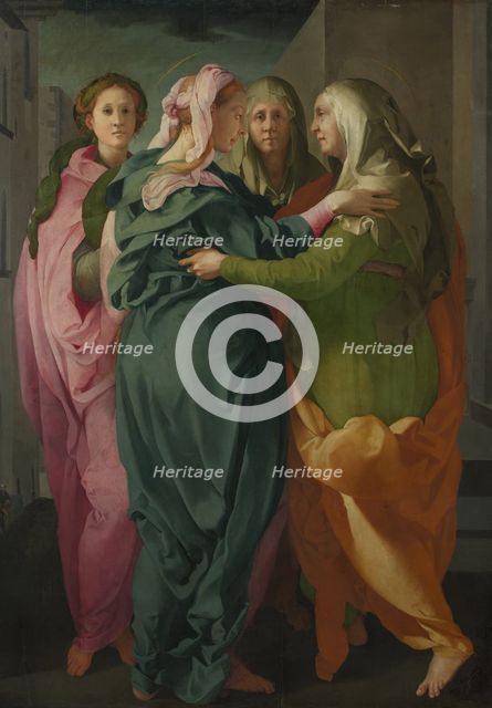The Visitation, ca 1528-1529. Artist: Pontormo (1494-1557)