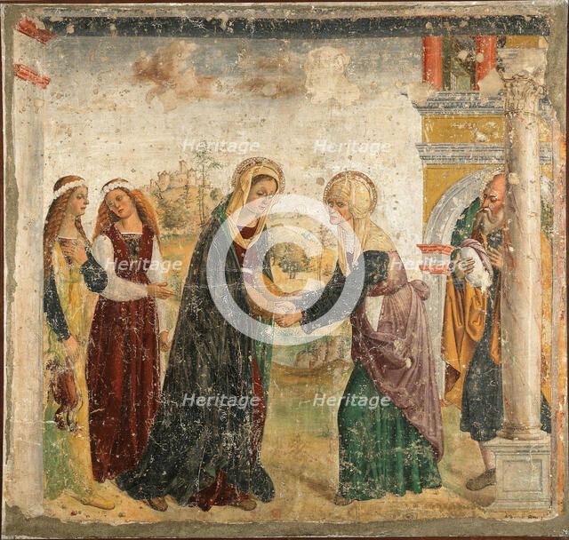The Visitation, Between 1520 and 1535. Creator: Marinoni, Bernardino (active 1490-1530).