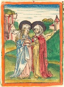 The Visitation, c. 1480/1490. Creator: Unknown
