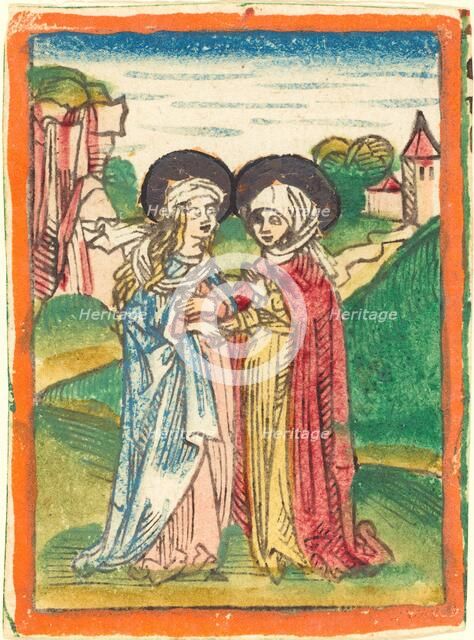 The Visitation, c. 1480/1490. Creator: Unknown.