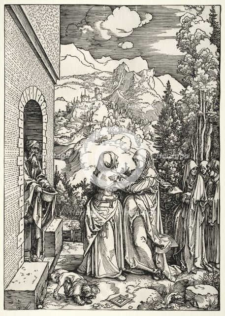 The Visitation, c. 1504. Creator: Albrecht Dürer (German, 1471-1528).