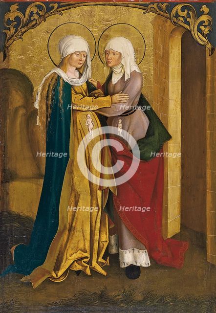 The Visitation, c. 1505. Artist: Strüb, Hans (active between 1501 and 1530)