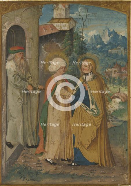 The Visitation, c. 1525. Creator: Master of the Munich Saint John on Patmos.