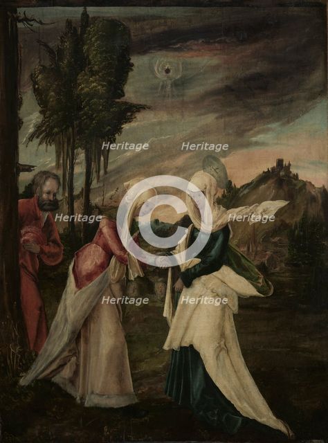 The Visitation, c. 1530-1550. Creator: Unknown.