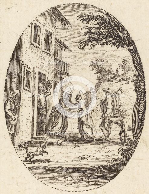 The Visitation, c. 1631. Creator: Jacques Callot.