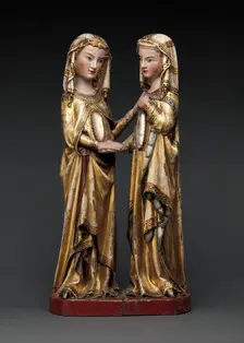 The Visitation, German, ca. 1310-20. Creator: Unknown