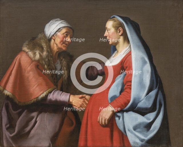 The Visitation (Luke 1:39-42), c1629-1633. Creator: Lambert Jacobsz..