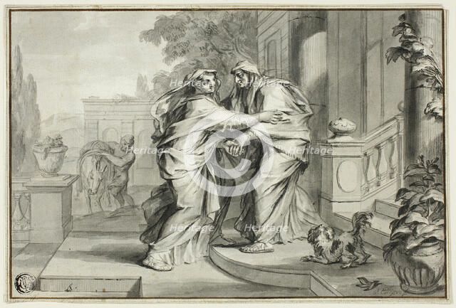 The Visitation, n.d. Creator: Ottmar Elliger, the younger.