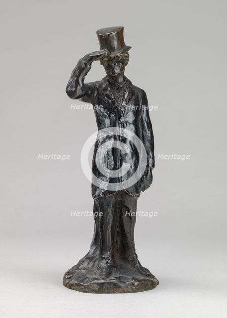 The Visitor (Le visiteur), model probably after 1860, cast around February 1956. Creator: Unknown.