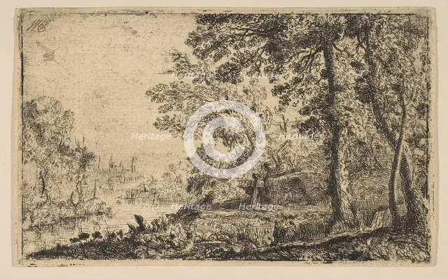 The Vision, ca. 1630. Creator: Claude Lorrain.